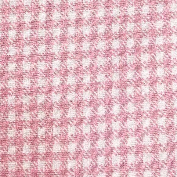 Rouje Deb Women's Gingham Slightly Puffed Sleeve Dress in Pink Size 6 - Picture 4 of 6